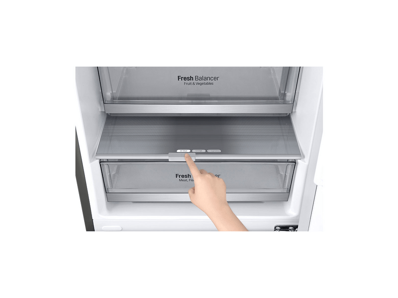 LG GBB71PZDZN Alulfagyasztós hűtőszekrény