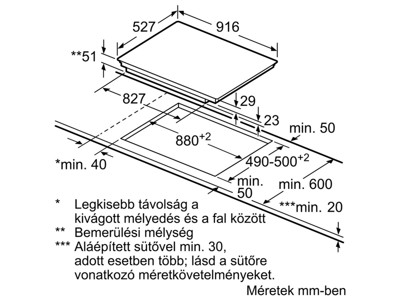 Bosch PIV975DC1E Beépíthető indukciós főzőlap