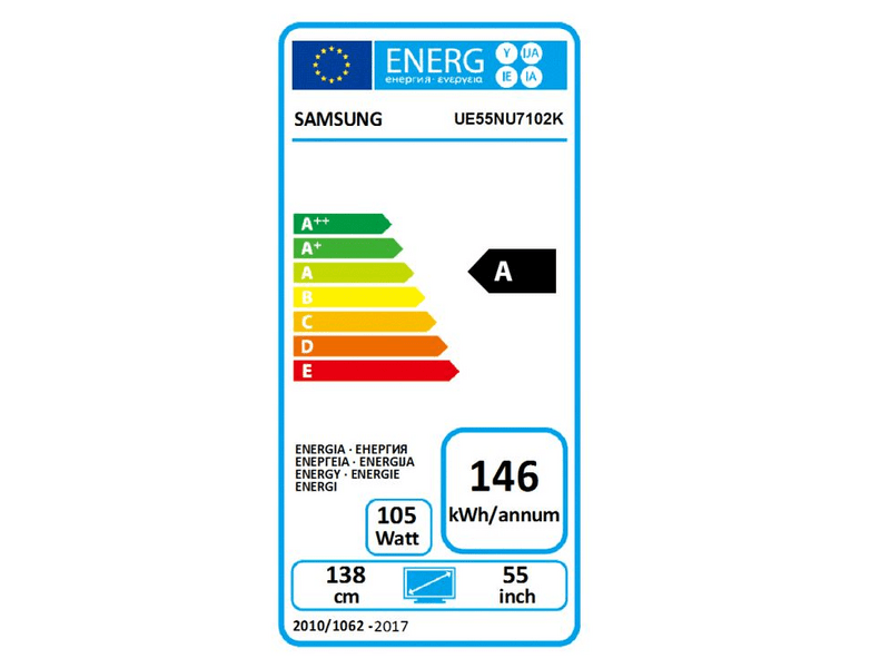 Samsung UE55NU7102KXXH 4K Ultra HD Smart LED Tv