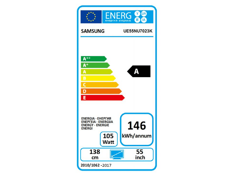Samsung UE55NU7023KXXH 4k Ultra HD Smart LED Tv