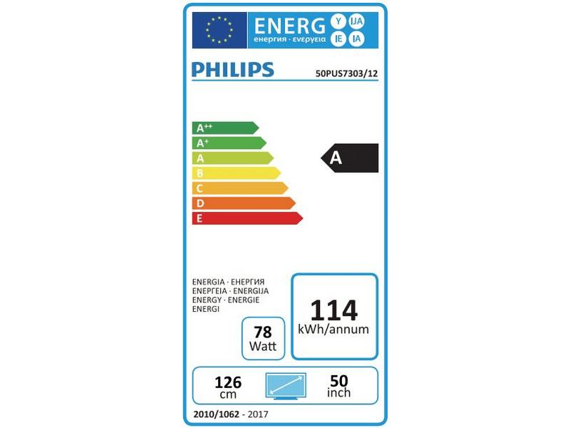 Philips 50PUS7303/12 50