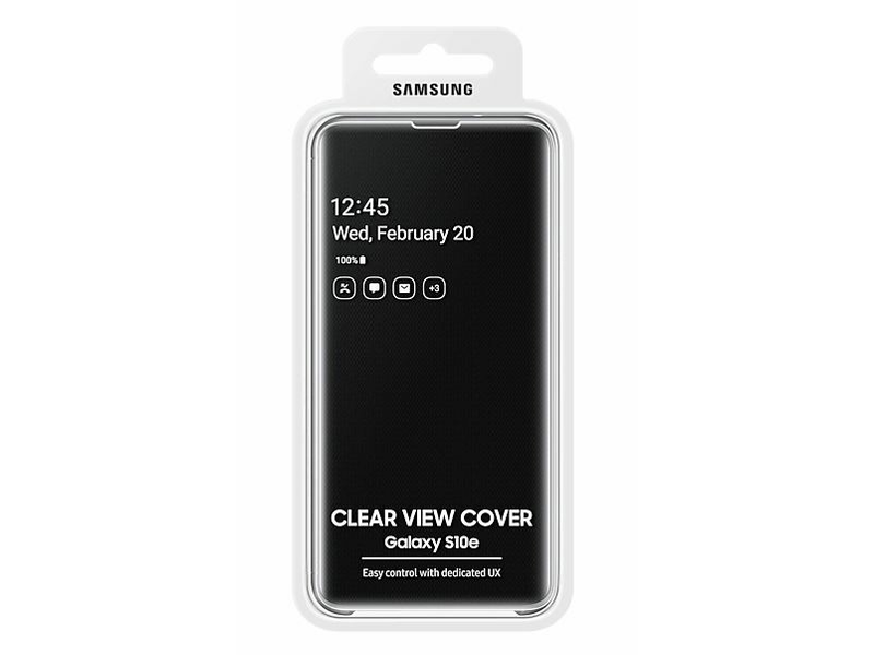 Samsung EF-ZG970CBEGWW Telefon tok Galaxy s10e-hez, fekete