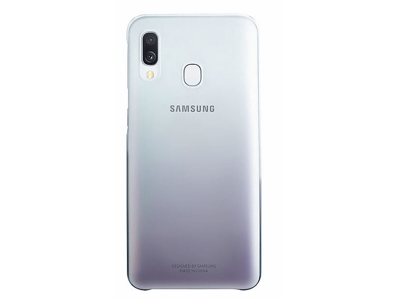 Samsung EF-AA405CBEGWW Telefon tok Samsung A40-hez, Fekete színátmenetes