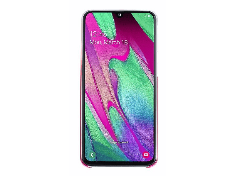Samsung EF-AA405CPEGWW Telefon tok Samsung A40-hez, Rózsaszín színátmenetes