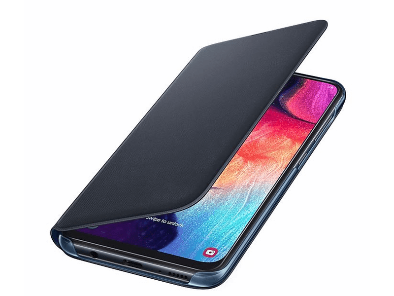Samsung EF-WA505PBEGWW Flip tok A50-hez fekete