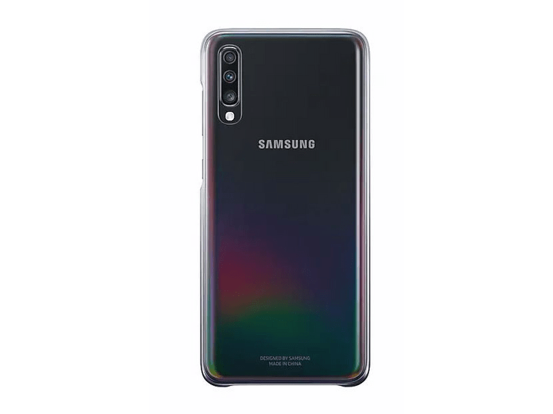 Samsung EF-AA705CBEGWW Telefon tok Samsung A70-hez, Fekete színátmenetes