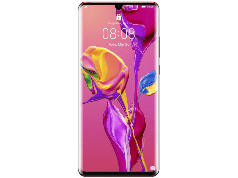 Huawei P30 Pro 128 GB DualSim Kártyafüggetlen okostelefon Naplemente piros