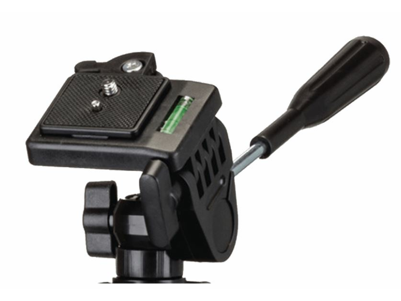 SUNPAK 5400 DLX Kamera állvány 3D fejjel, telefon és akciókamera adapterrel