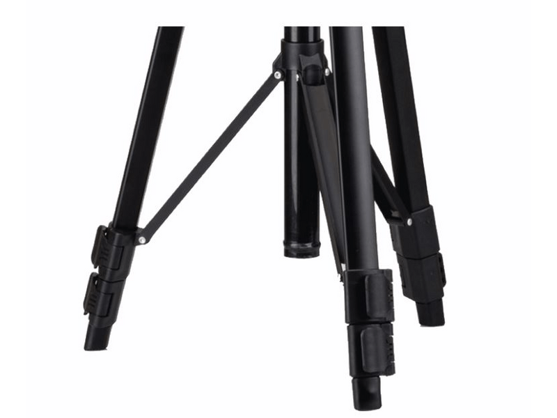 SUNPAK 5400 DLX Kamera állvány 3D fejjel, telefon és akciókamera adapterrel