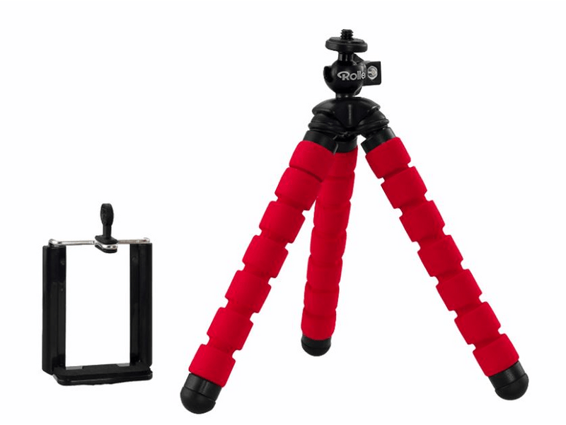 Rollei Selfie Miniállvány, Vörös (R22619)