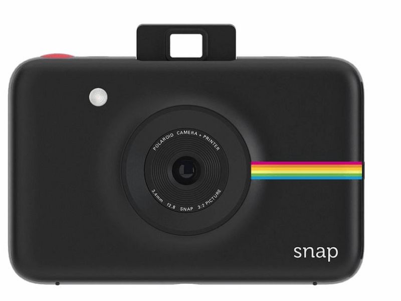 Polaroid Snap Instant kompakt fényképezőgép, Fekete (P-POLSP01B)