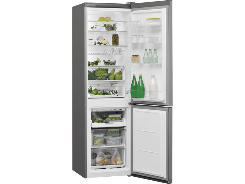 Whirlpool W7 921O OX Alulfagyasztós kombinált hűtőszekrény