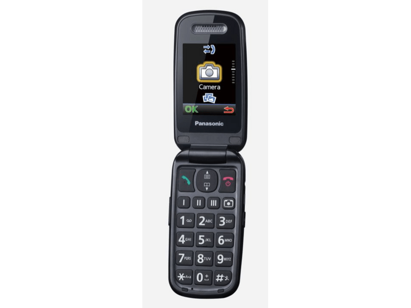 Panasonic KX-TU466EX Hagyományos mobiltelefon fekete