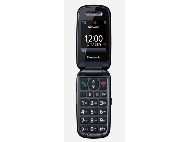 Panasonic KX-TU466EX Hagyományos mobiltelefon fekete