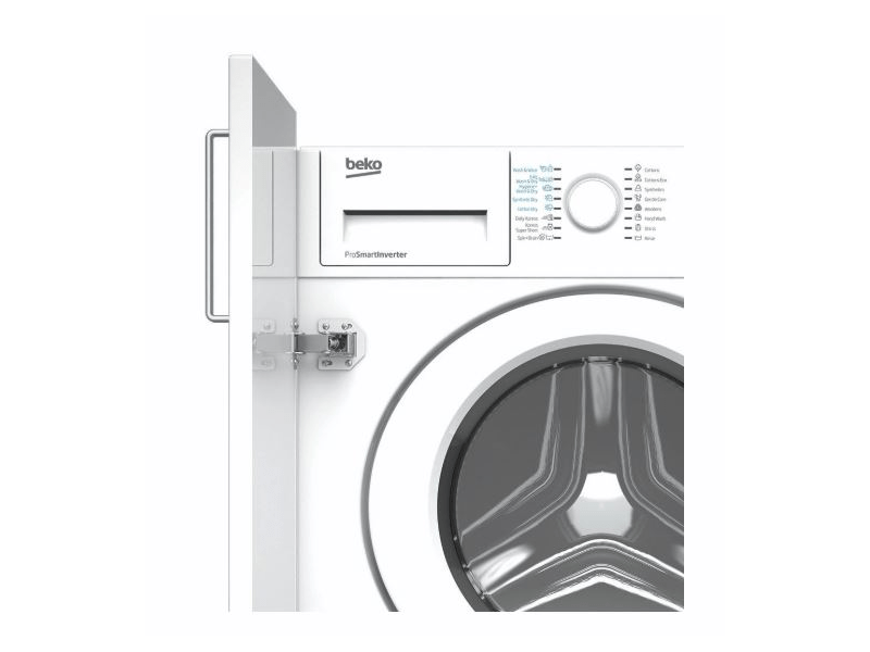 BEKO HITY-854310 F Beépíthető mosó- és szárítógép, Fehér