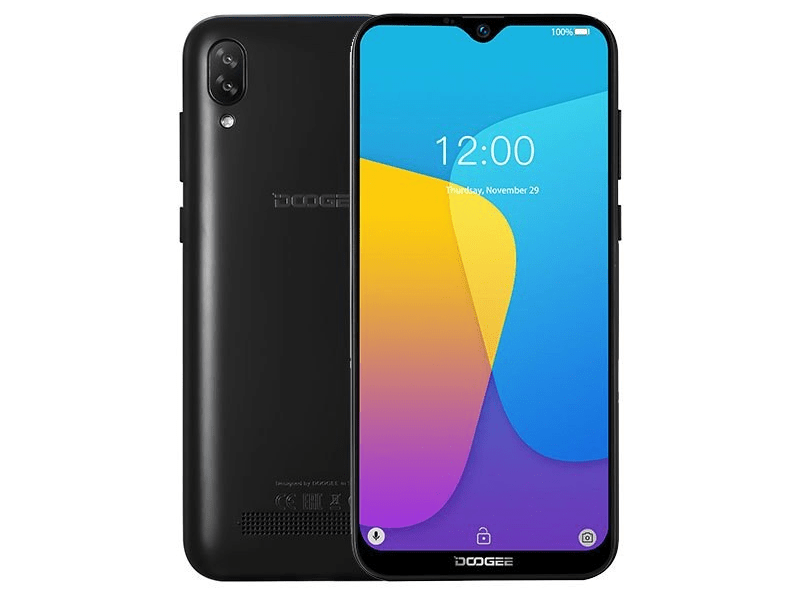 Doogee X90 Kártyafüggetlen Mobiltelefon, Fekete