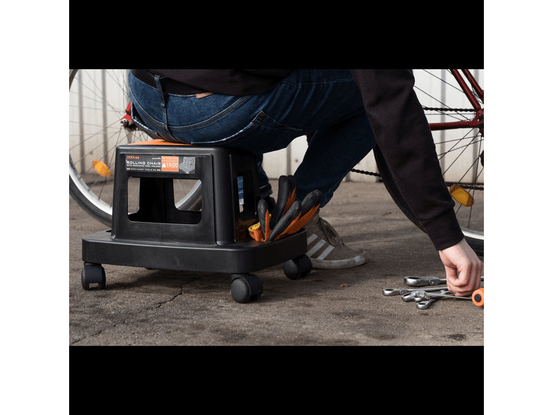 Handy 10998 Műanyag gurulós szék szerszámtartóval