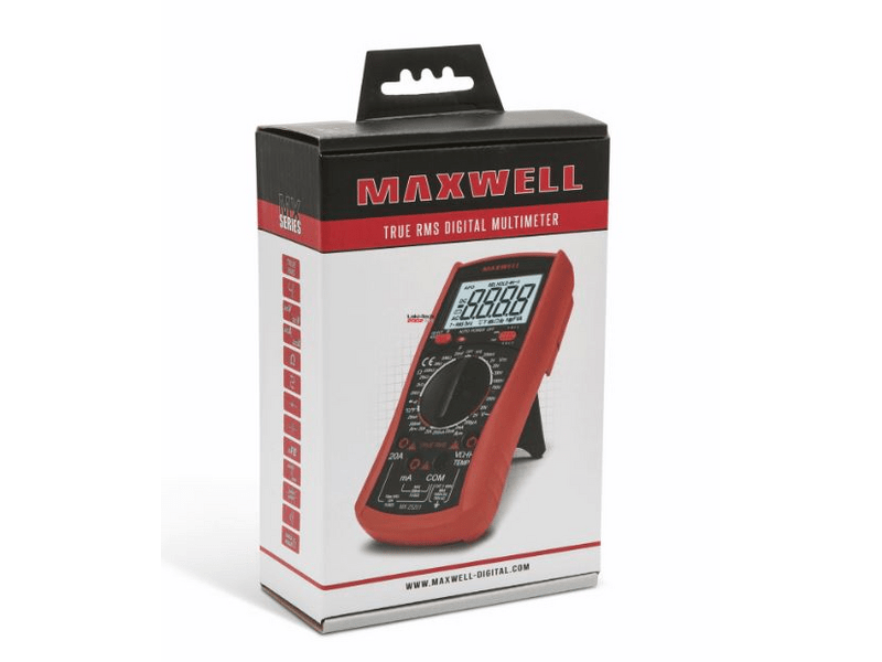 Maxwell 25201 Digitális multiméter hőmérsékletméréssel