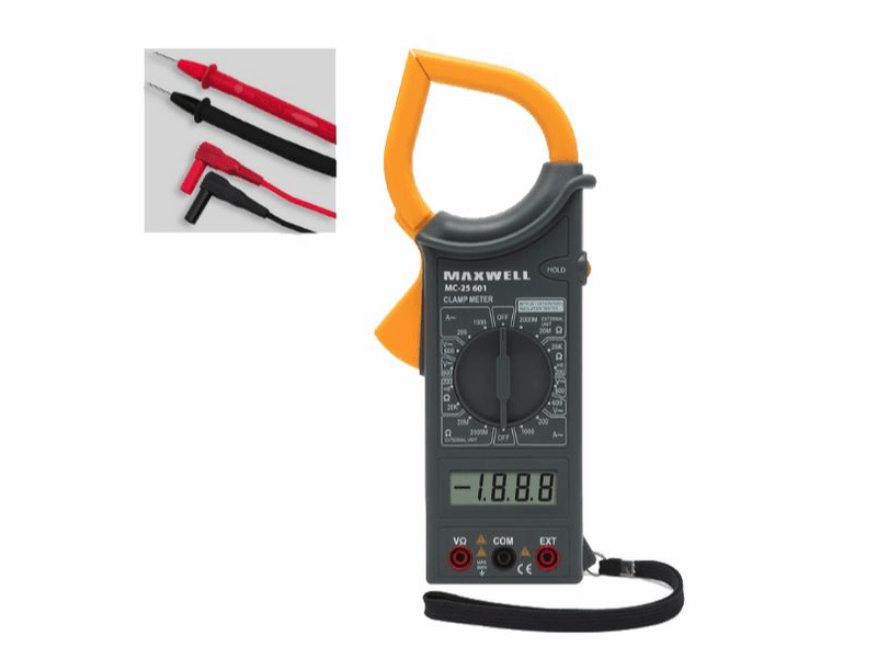 Maxwell 25601 Digitális lakatfogó ellenállás méréssel