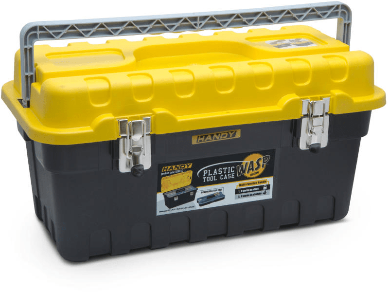 Handy 10945B Műanyag Szerszám tároló láda, 458 x 247 x 233 mm