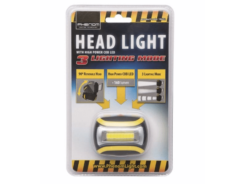 Phenom 18602 Fejlámpa COB LED-del 160lm