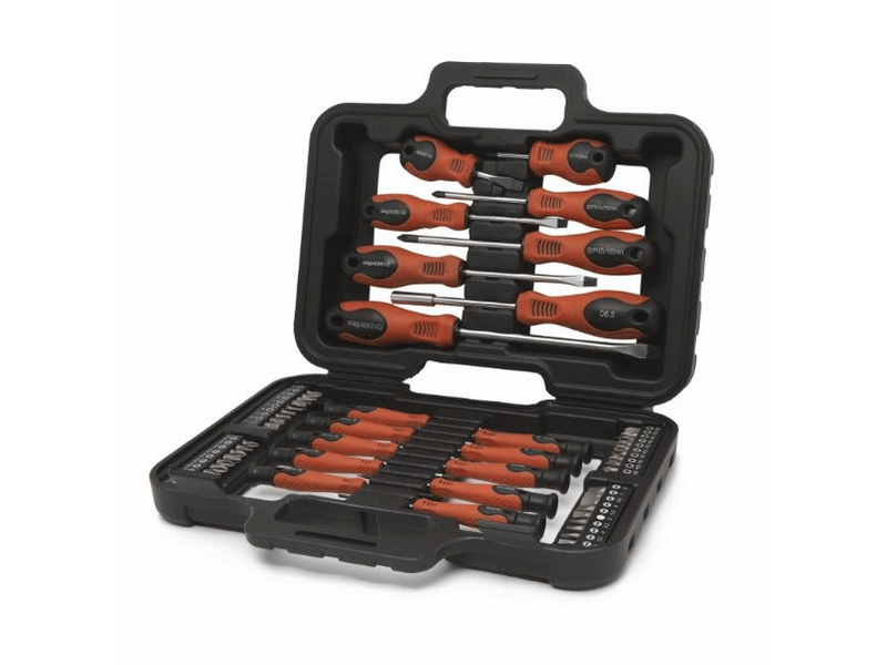 Handy 10742 Csavarhúzó és bitfej készlet táskában 58 db-os