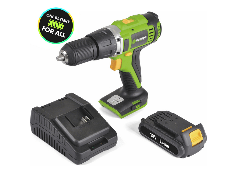 Fieldmann FDUV 50150-A Akkumulátoros Fúró-csavarozó 18V 2Ah