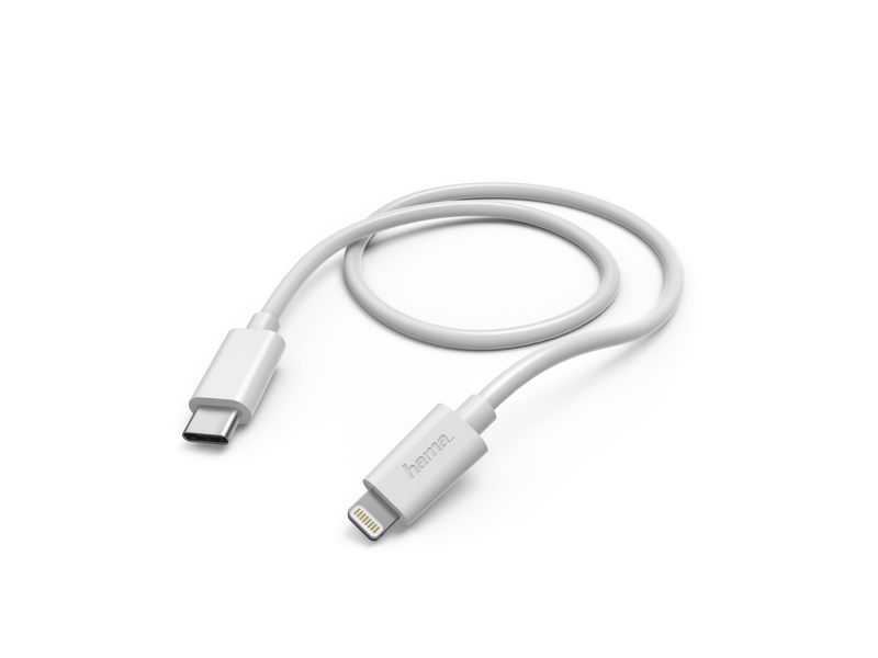 HAMA 183295 USB-C - Apple Lightning Adatkábel, Fehér