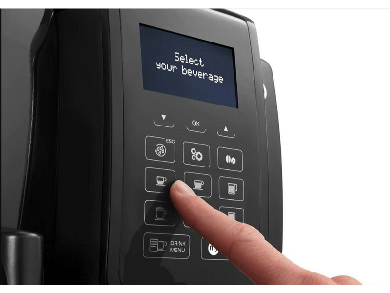 DeLonghi Dinamica ECAM 353.75 B Automata Kávéfőző, Fekete