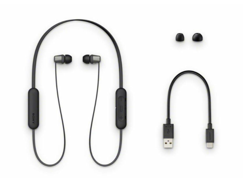 SONY WIC310B.CE7 Vezeték nélküli fülhallgató fekete