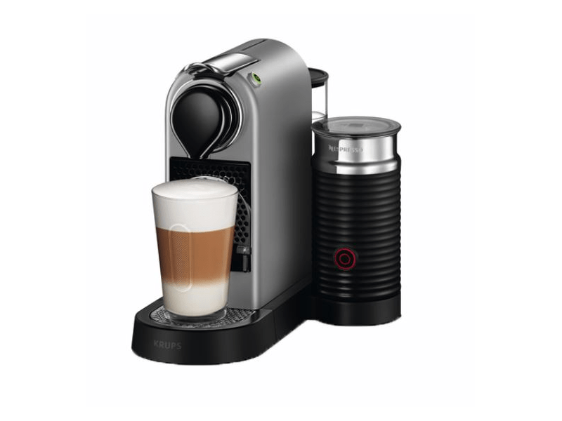 KRUPS XN761B10 Nespresso Citiz& Milk Kapszulás kávégép, Ezüst