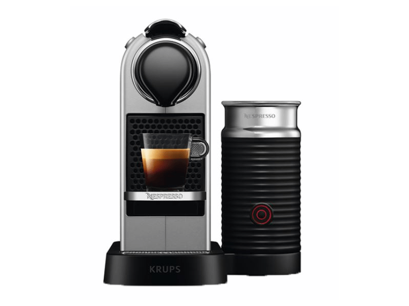 KRUPS XN761B10 Nespresso Citiz& Milk Kapszulás kávégép, Ezüst