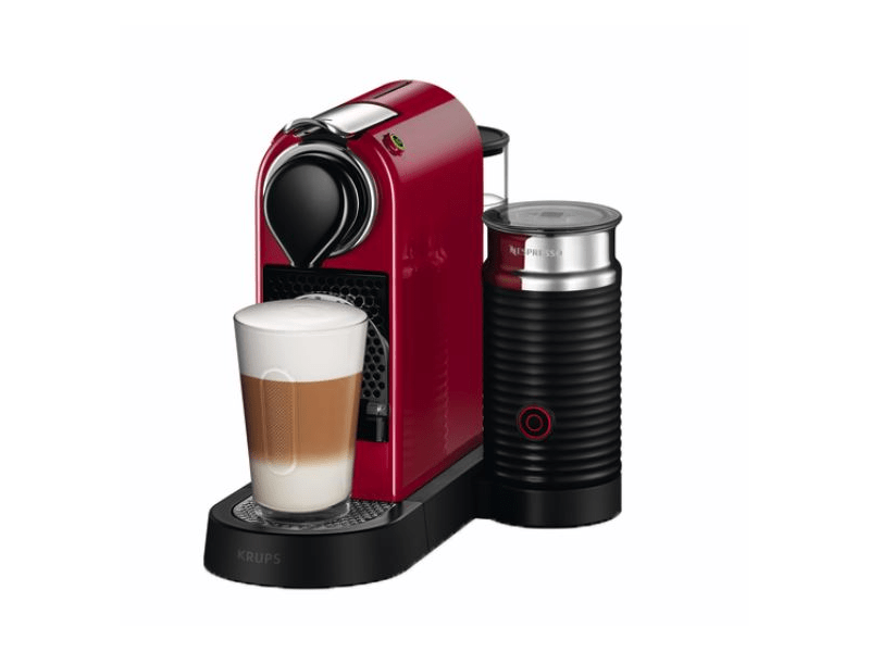 KRUPS XN761510 Nespresso Citiz& Milk Kapszulás kávégép, Piros