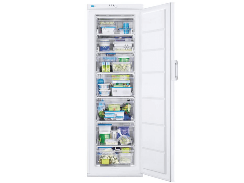 Zanussi ZFU27400WA Fagyasztószekrény, 245 l, 5 fiók + 2 rekesz