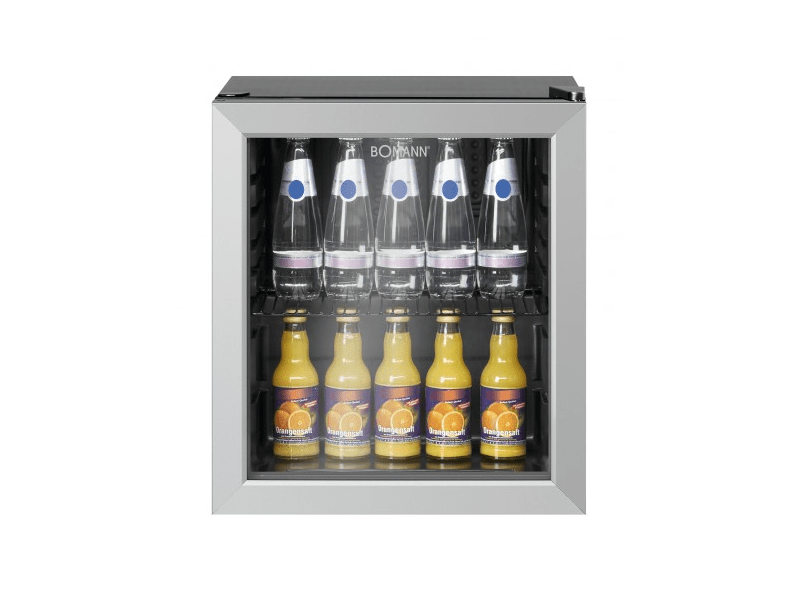 Bomann KSG 237.1 Egyajtós italhűtő, Ezüst