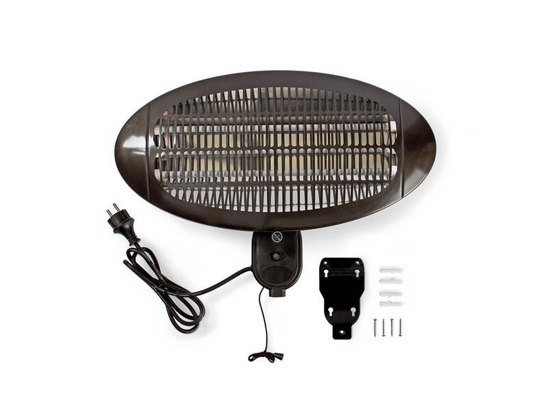 Nedis HTPA11EBK Falra szerelhető teraszhősugárzó