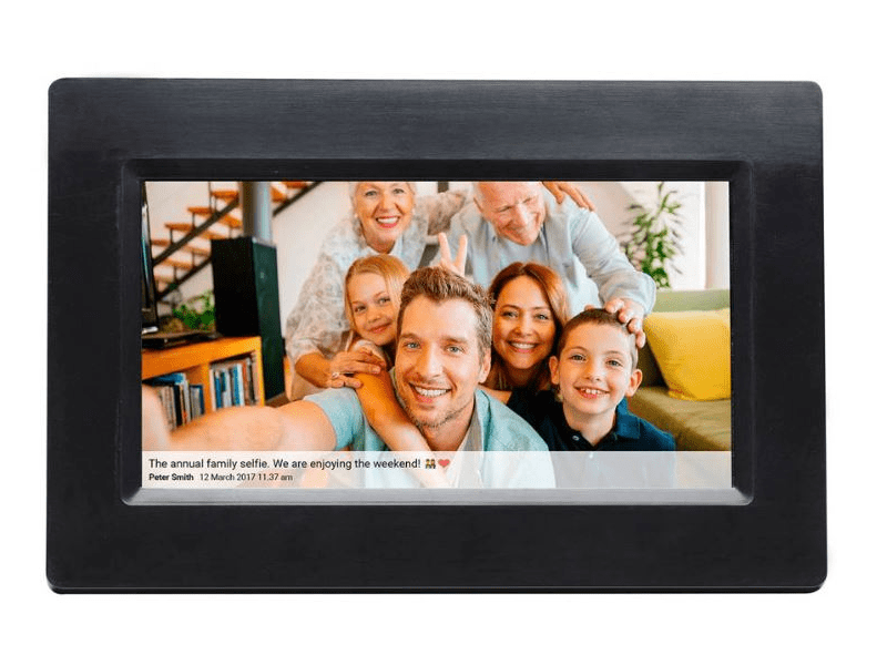 Denver PFF-710 BK Digitális Wi-Fi képkeret 7