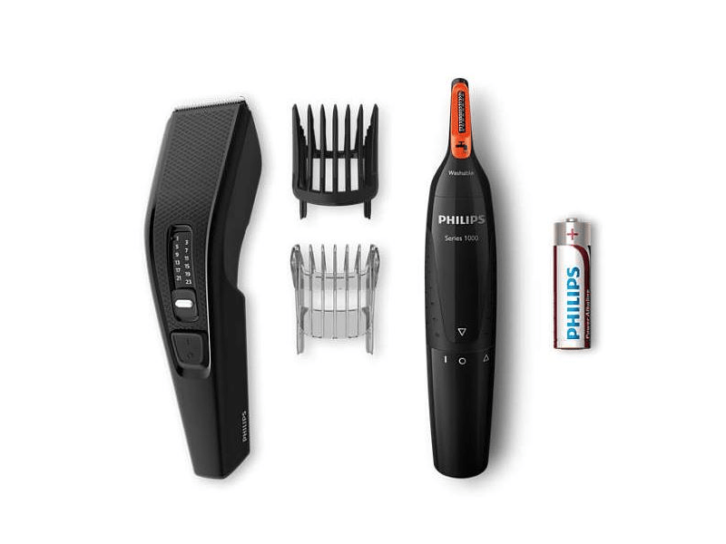Philips HC3510/85 Series 3000 hajvágó és orrszőrnyírószett