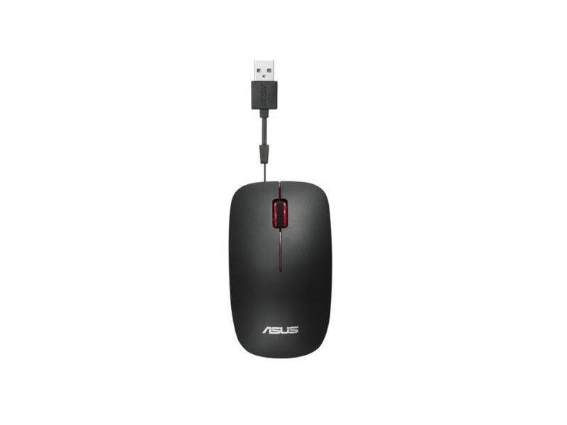 Asus UT300 Vezetékes egér, Fekete-piros