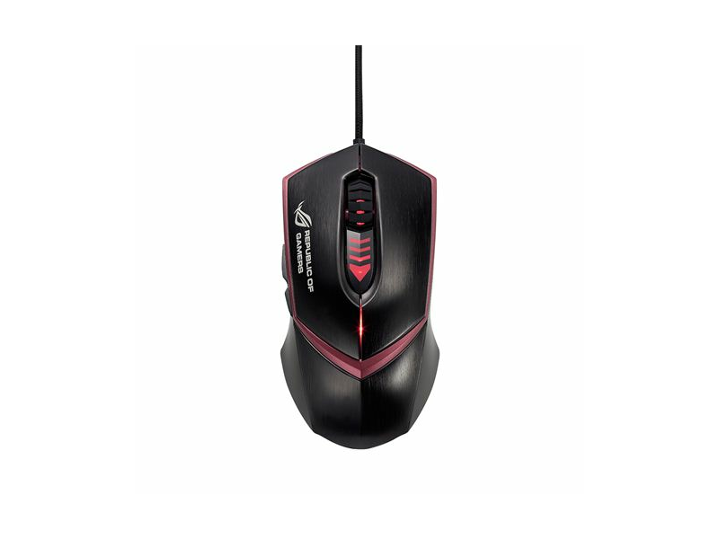 Asus GX1000 Eagle eye Vezetékes egér, Fekete