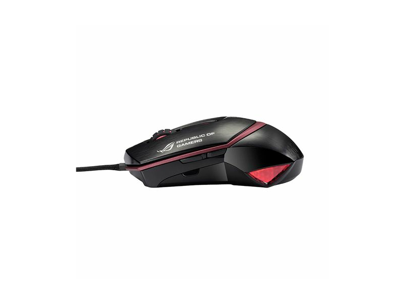 Asus GX1000 Eagle eye Vezetékes egér, Fekete