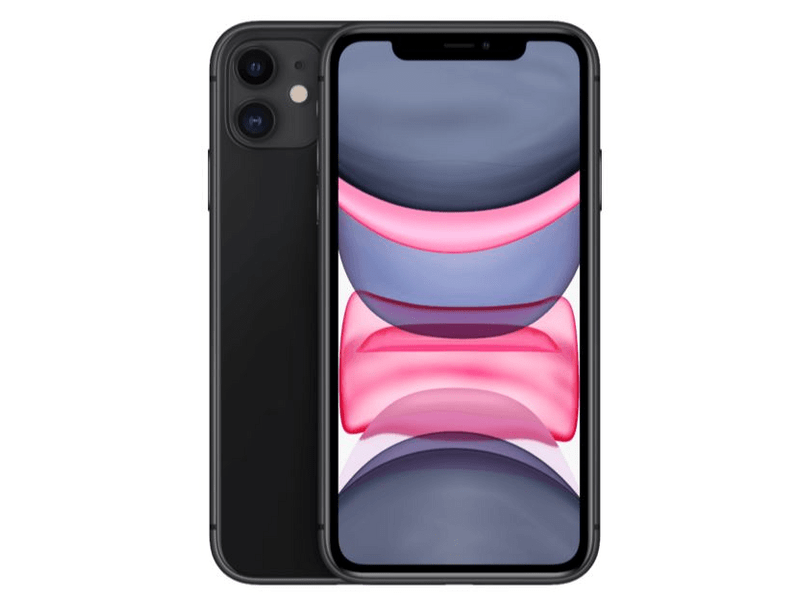 Apple iPhone 11 64 GB Kártyafüggetlen Okostelefon, Fekete