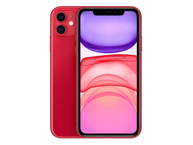 Apple iPhone 11 64 GB Kártyafüggetlen Okostelefon, Piros