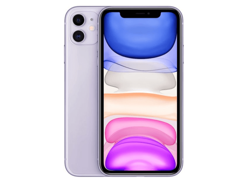 Apple iPhone 11 64 GB Kártyafüggetlen Okostelefon, Lila