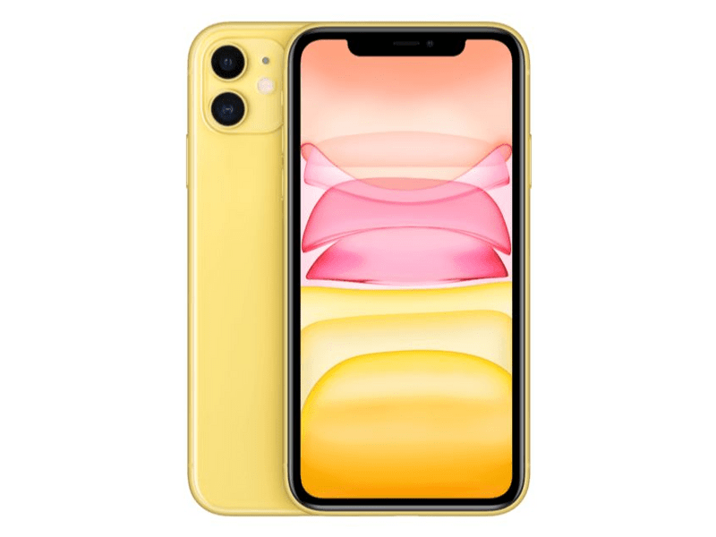 Apple iPhone 11 128 GB Kártyafüggetlen Okostelefon, Sárga