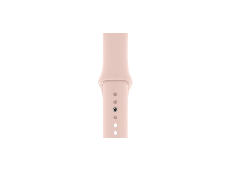 Apple Watch Series 5, 40mm Arany, Alumínium, Rózsakvarc sport szíjjal
