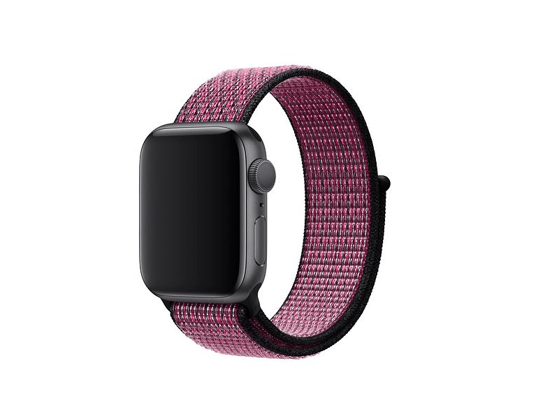 Apple MWTW2ZM/A 40 mm-es rózsaszín robbanás-bogyólila Nike sportpánt