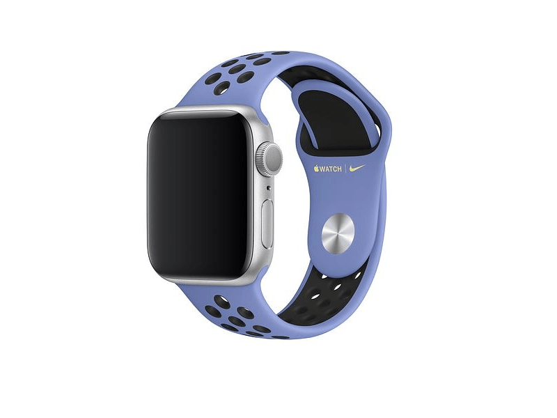 Apple MWU62ZM/A 40 mm-es királykék-fekete Nike sportszíj – S/M és M/L