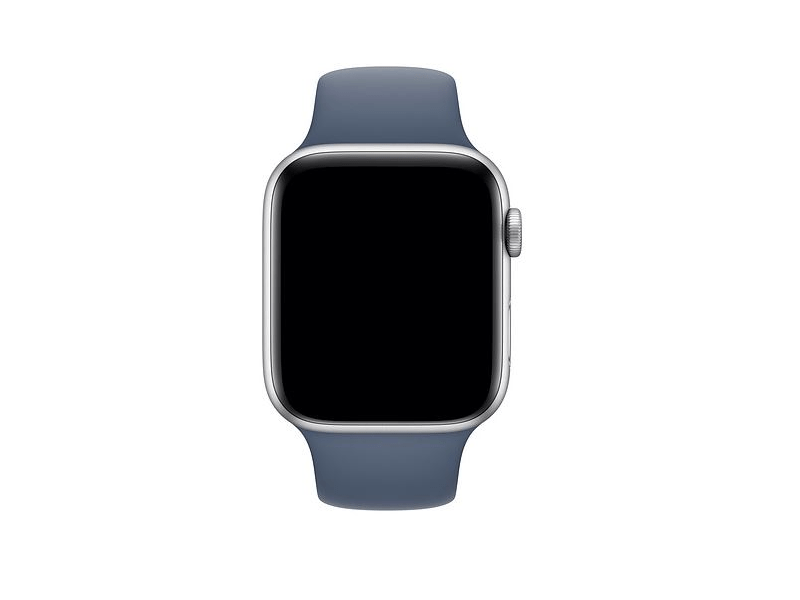 Apple MX0M2ZM/A 44 mm-es alaszkai kék sportszíj – S/M és M/L