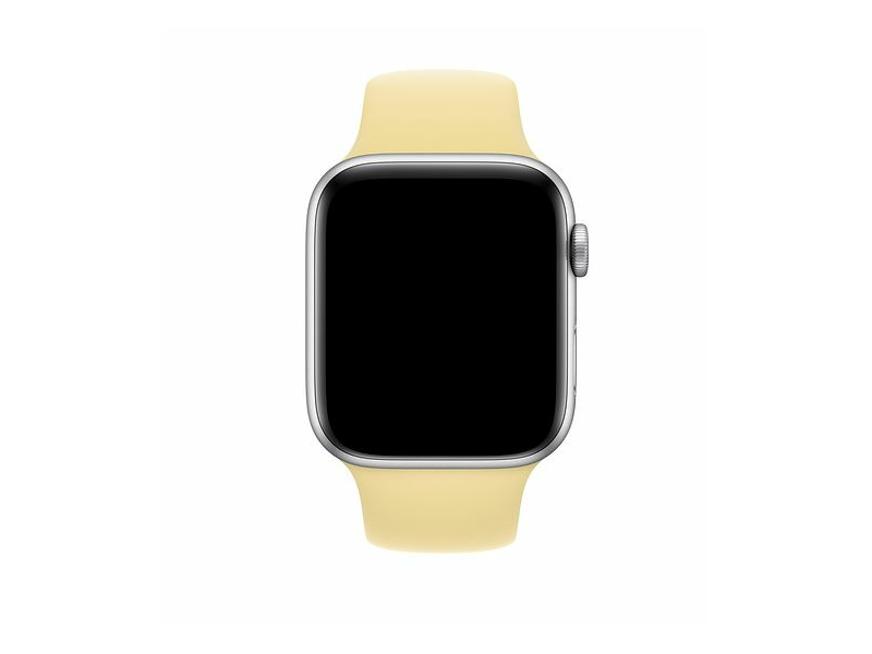 Apple MWUX2ZM/A 44 mm-es krémes citrom színű sportszíj – S/M és M/L